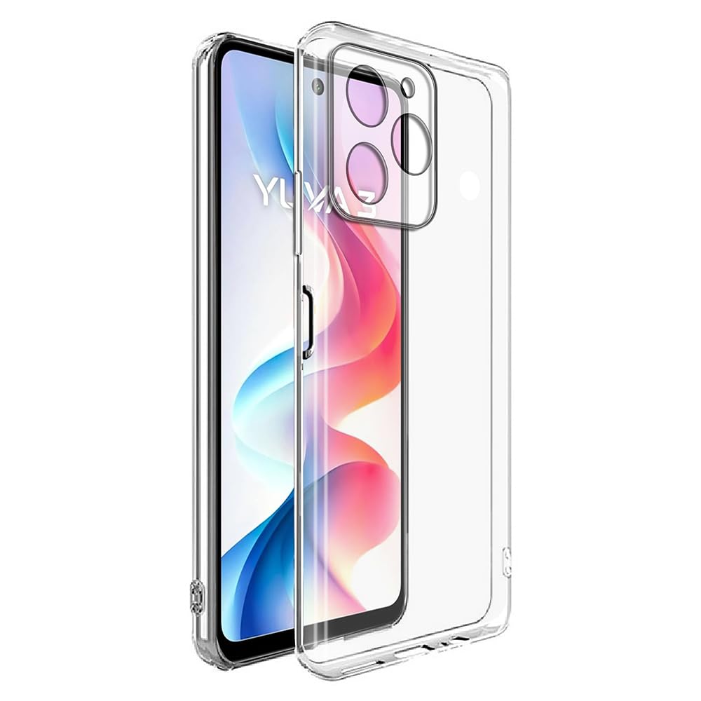 Amazon Brand- Solimo Basic Case for Lava Yuva 3 4G (Silicone_Transparent) (B0CXXG8TWF) Amazon Price History, Amazon Price Tracker