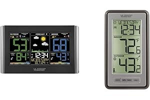 La Crosse Technology Weather Station with Wireless Digital Thermometer