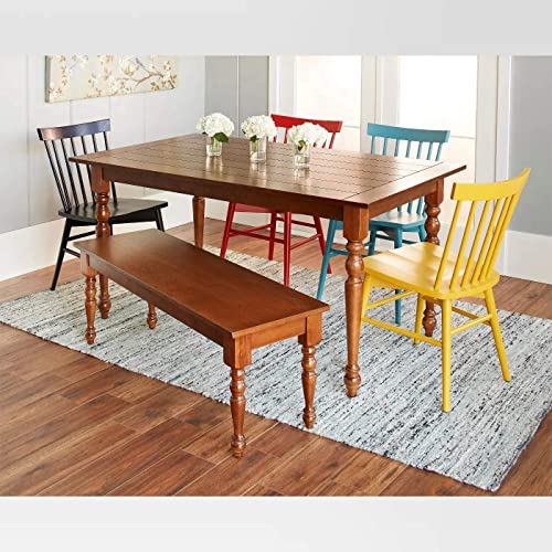 Image of APRODZ Mango Wood Dining Chairs Only | Wooden Set of 2 Dinning Chair for Kitchen & Dining Room Chair for Cafeteria Living Room Home, Bedroom, Cafe and Hotels