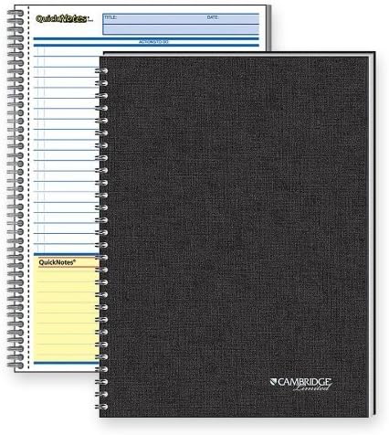 MEA06096 - Side-Bound Guided Business Notebook