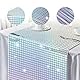 Vbxvsa Disco Party Tischläufer 33x275cm Farbige Pailletten Tischdecken Geeignet für Halloween Geburtstag Hochzeit Abschlussball Tischdekoration