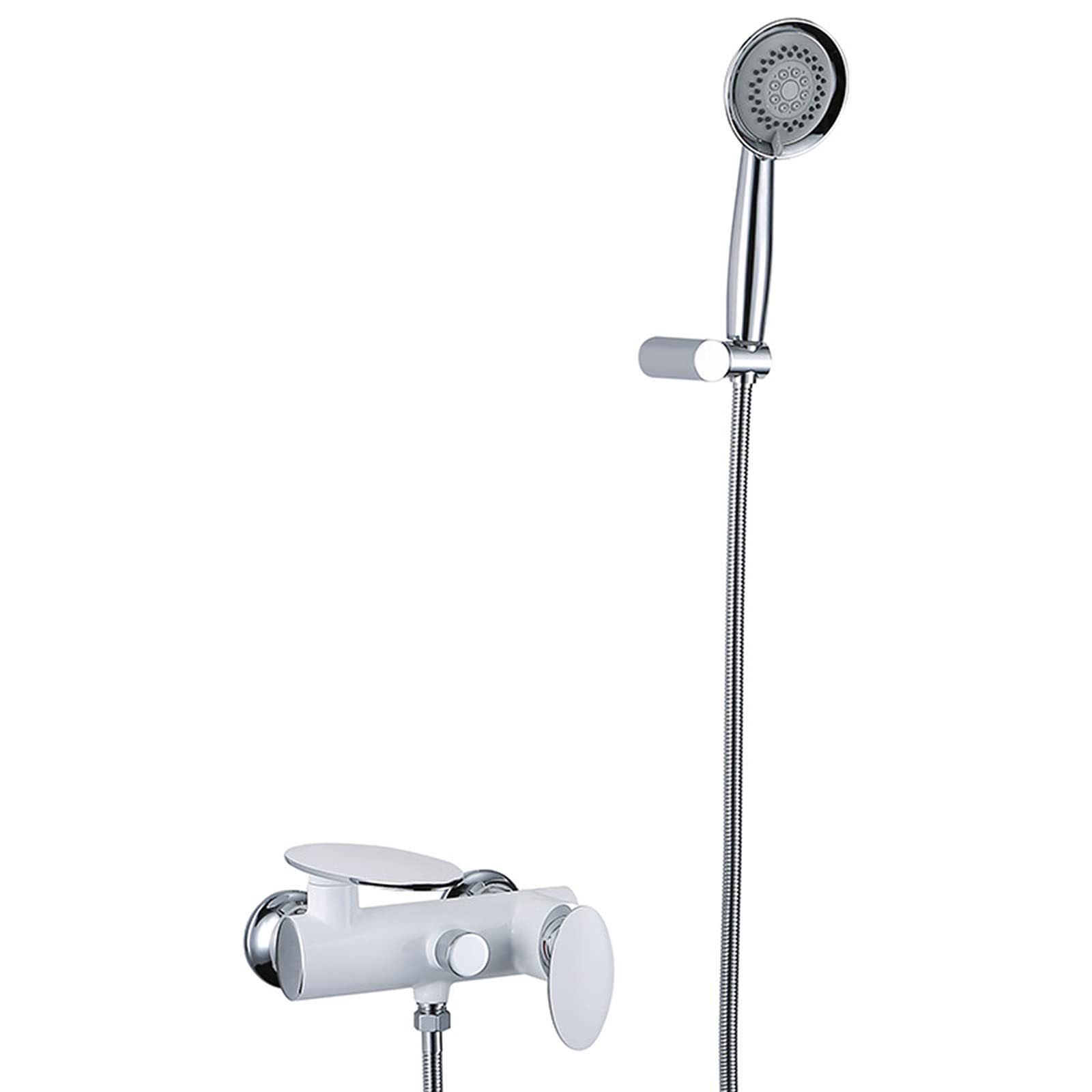 Robinet cascade pour baignoire murale avec kit de douche complet