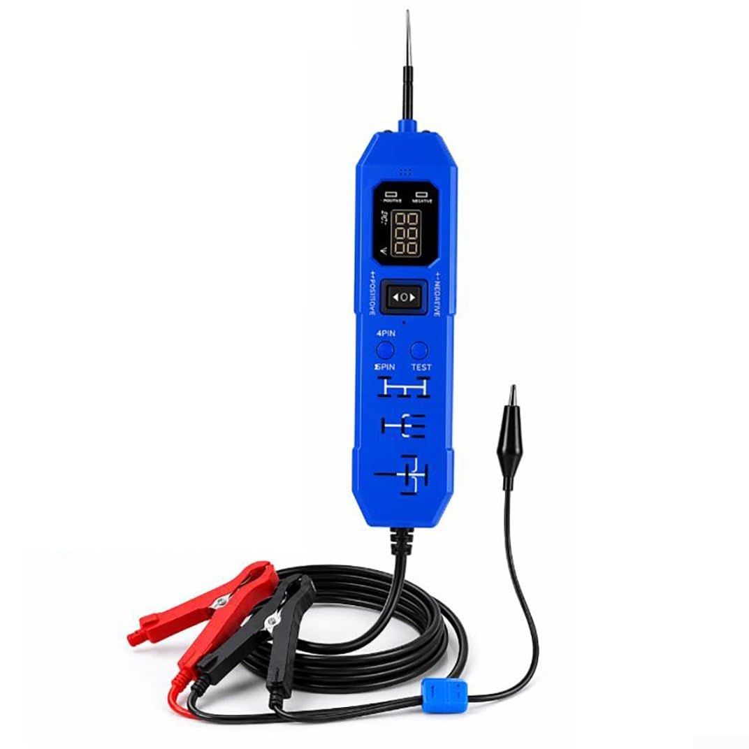 2-in-1 Kfz-Schaltungsprüfer, Relais, Diagnosewerkzeug, 36 V (DW833 Blau)