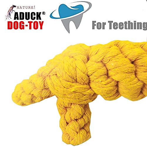 Aduck Pet Puppy Dog Cotton Rope Chew Toys For Teeth Cleaning, Elephant And Giraffe Design #TOP4