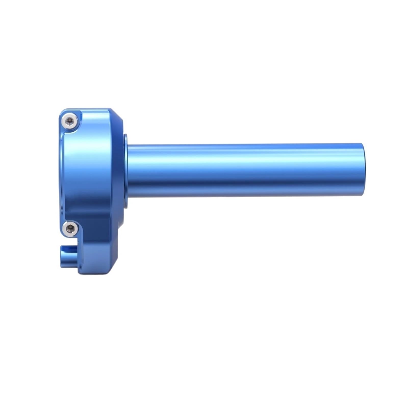 Guidon riser bleu avec boîtier d'accélérateur pour session tout-terrain - 7