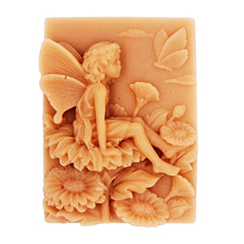 Longzang Butterfly Fairy Silicone Mold Craft Art Silicone Soap Mold Craft Molds Diy Handmade Soap Molds (S084) #TOP4