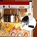KICHOUSE Commercial Popcorn Machine Pot Lid Handle Replacement Popcorn Maker Handle Pop Corn Machine Parts Pot Lid Knob Agitator Shaft Replacement Grip Accessories Movie Nights Party Easy Install