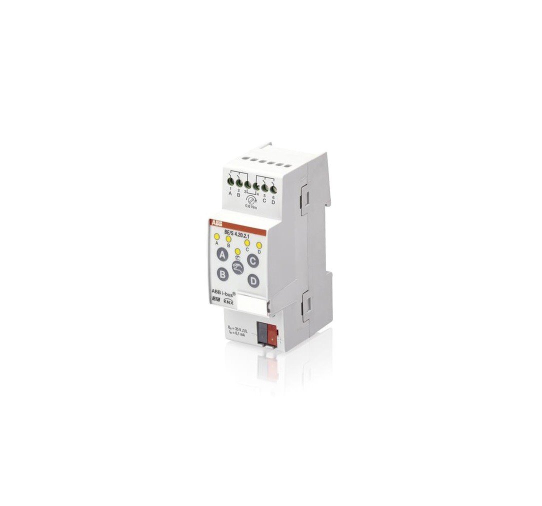 ABB Stotz entrée binaire 4 canaux BE/S4.20.2.1 résout les pertes de signal domotique