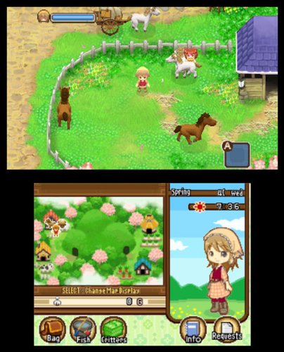 Harvest Moon: Tale Of Two Towns - Nintendo 3Ds #TOP2