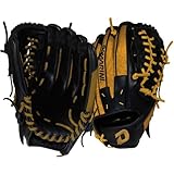 DeMarini Rogue BBG 12.5-Inch Baseball Glove-Right Hand Throw, Warning Yellow