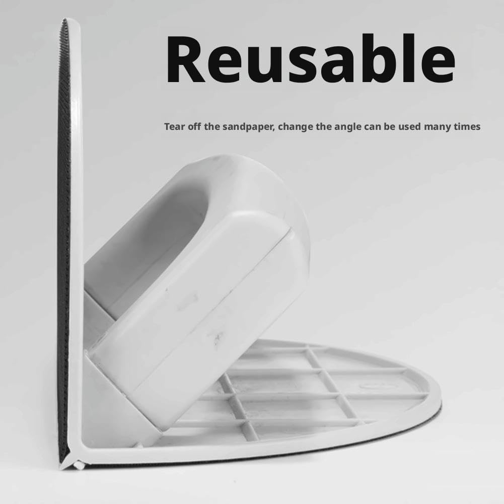 Winkelschleifer Für Ecken & Kanten - Mit 10 Schleifpapieren Für Feinarbeiten