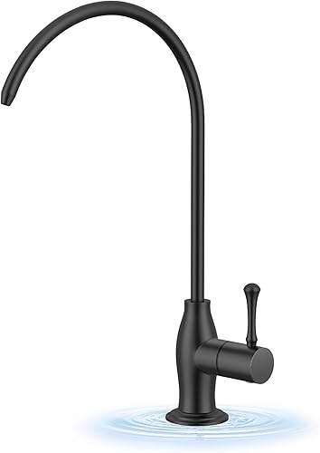 Miniatura 14 de WEWE Grifo de cocina de oro cepillado con rociador desplegable RV grifo de cocina de latón de acero inoxidable de una sola manija con placa