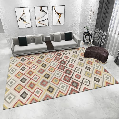 Tapis de salon design géométrique finitions haut de gamme 200 x 300
