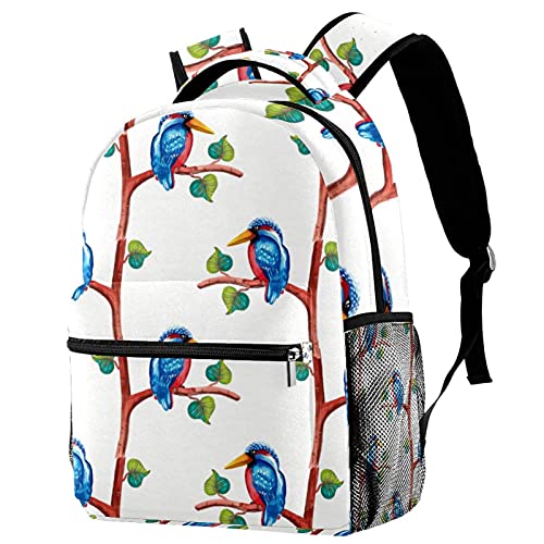 Sac à dos bleu tropical pour les sorties campus et les escapades de week-end des jeunes