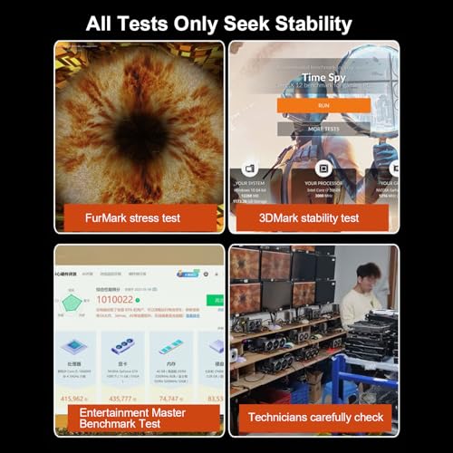 Tarjeta Gráfica RX580 8GB GDDR5 para Juegos PC AMD - Imagen 4