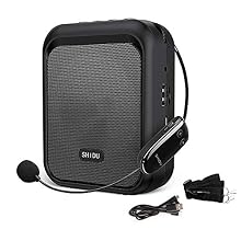 【UHF WIRELEE AMPLIFIER & MULTI-FUNCTION】 The voice amplifier is not only a nice voice saver which with super 10 Watts output, provides a clear, natural and crystal voice, sounds coverage up to 1000 ㎡ and ideal for a small or large group of 40-100 peo...
