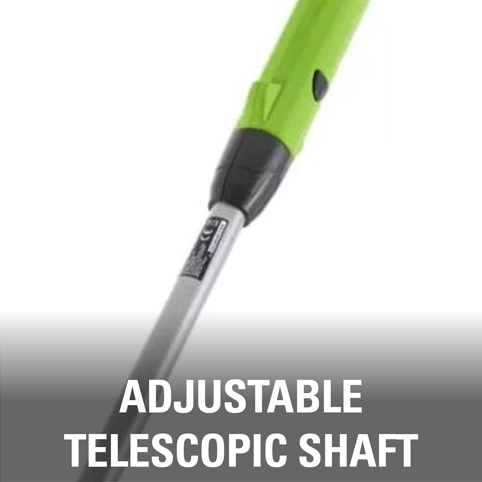 Greenworks Akku-Rasentrimmer 24V 25cm ohne Akku und Ladegerät, 1,65mm Fadendurchmesser, Automatischer Fadenvorschub, Dreh und Neigbarer Motorkopf G24LT