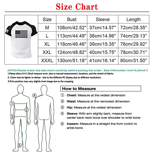Short Sleeve Shirts For Men Lightweight Distressed Flag Shirts For Men Short Sleeve V-Neck Mens Undershirt Camouflage Crop Top For Men Tennis Hippie Blouse For Men Athletic Tops #TOP3