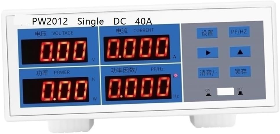 DC Power Supply Tester 40A, PW2012 Model, for Debugging and Measuring Power Consumption Parameters