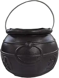 Caldeirão de Bruxa, LePlastic, Halloween, 18,5 cm, Cores Sortidas