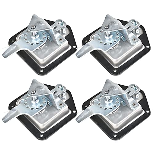 Image of Silscvtt Trailer Door Latch T-Handle Lock Stainless Steel Keys Replacement for Trailer Door RV Camper Truck Bed Toolboxes (4 Pcs)