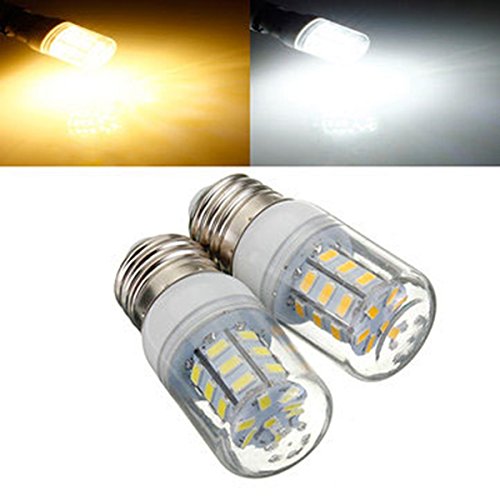 MASUNN 3.5 w E26 Bianco/Caldo Bianco 5730SMD 27 LED di Mais Lampadina 12V - Bianco Caldo