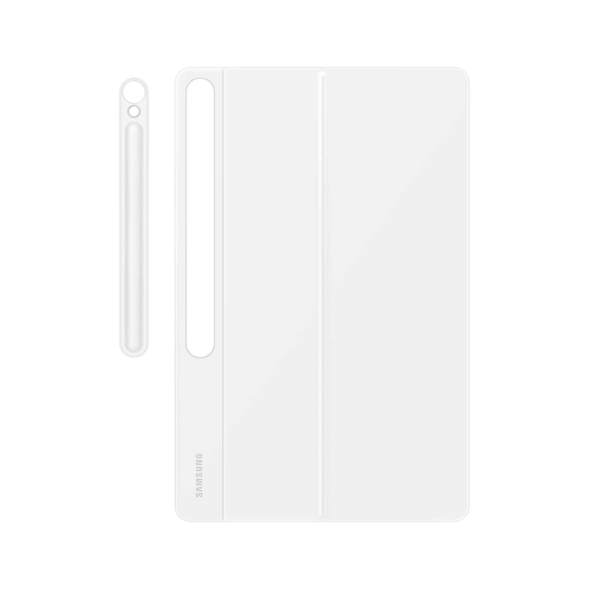 Samsung Book Cover Keyboard Custodia per tablet con tastiera per Galaxy Tab S10 FE+, Bianco