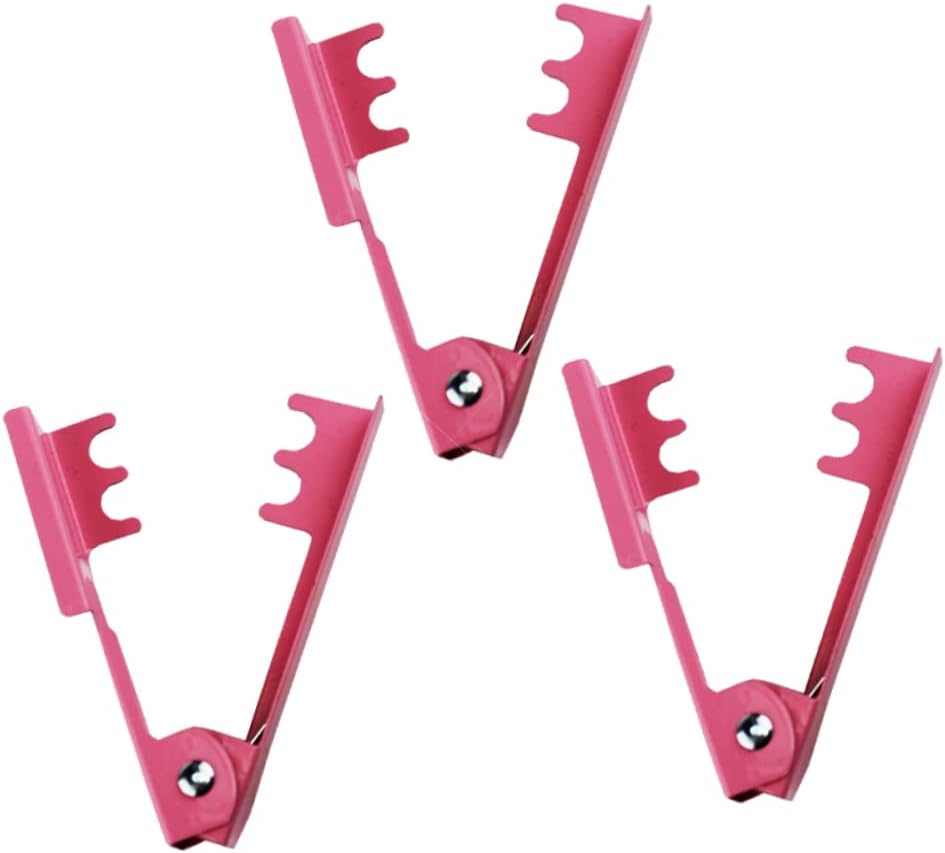 3pcs Deburring Tool Spring Tool Flower Stripping Pruner Garden Shears Rose Stripping Tool Garden Tool Metal Rose Thorn Pliers Plant Plant Stem Deburring Glitch Pink