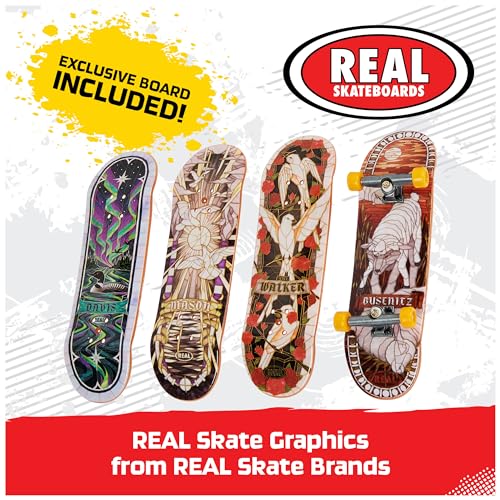 image for TECH DECK, Ultra DLX Fingerboard 4-Pack, Real Skateboards, Collectible