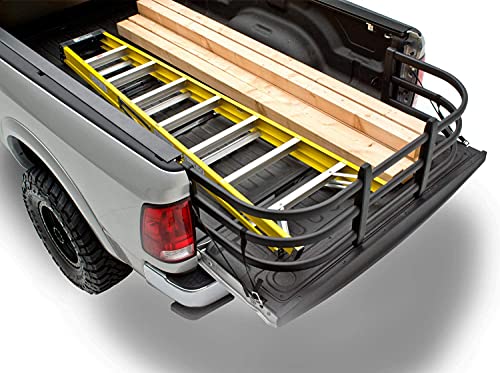 Universal Truck Bed Extender For Full-Size Pickup Trucks，Retractable Tailgate Extension Compatible With Width 4.1'-5.5' Bed，Tacoma / Ranger / Hilux (4.1-4.9 Ft) #TOP1
