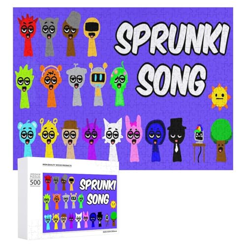 �X�v�����L�[ Sprunki �p�Y�� 500�s�[�X �W�O�\�[�p�Y�� �X�v�����L�[ Sprunki �L�����N�^�[ �A�j���p�^�[�� �ؐ� �G���O�b�Y �q�� �m��ߋ� �w�� ��l ���� �a���� �N���X�}�X �v���[���g ���S�Ҍ��� �M�t�g �Ǐ��� 500 PCS