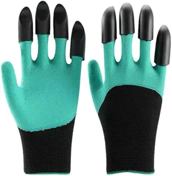 2PCS Garden Claw Gloves for Digging & Planting