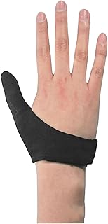 【ボウリング用サムプロテクター】親指カバー・摩擦防止・通気性良好|繰り返し使用可能|トレーニング/試合/長時間プレイに最適なフィンガーサポート | 使いやすい親指スタビライザー ボウリングボール用に保存