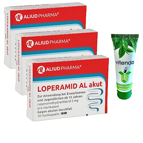 Vitenda Handcreme & Loperamid AL Akut 3x10