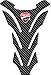 ADESIVI PARASERBATOIO TANKPAD RESINATO EFFETTO 3D - ADESIVI-STICKER 3D compatible DUCATI corse CARBON Tank Pad 3D