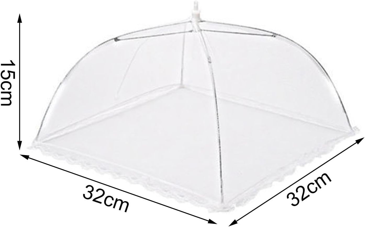 Food cover tent – Folding picnic mesh protector reusable breathable umbrell