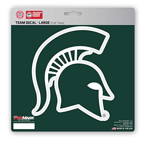FANMATS 62646 NCAA - Michigan State Spartans Large Decal Sticker - Great Gift for Sports Fans - Cars, laptops, Coolers and Other Hard Surfaces - for Homes, Cars, Trucks, SUVs. by FANMATS - Used condition - US$9.10