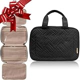 BOACAY Neceser para Mujer y Niña, Bolsa de Aseo Colgante, Bolso de Baño para Viaje, Organizador de Maquillaje, Kit para Cosméticos, Accesorios