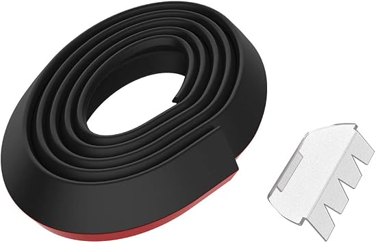 Seikosangyo EW-144 EXEA Car Exterior Aero Lip Protector Black