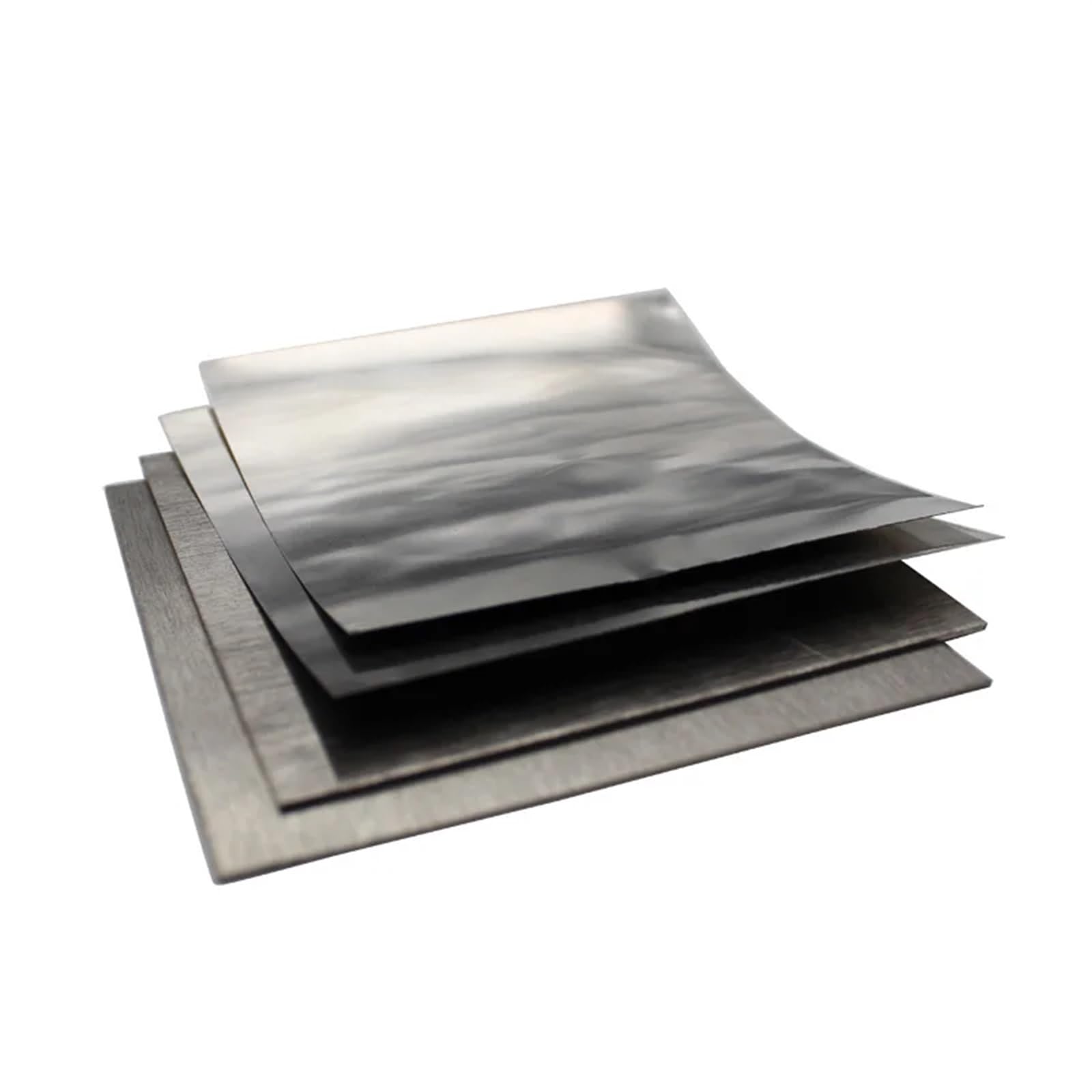1 stücke Metall Folie Platten Blatt Titan Messing Kupfer Edelstahl Aluminium Nickel Eisen Zink Zn Stannum Sn(Zinc,4x100x100mm)