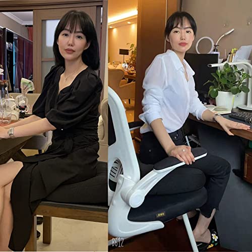 Image of WSGJHB Comfort Seat Cushion Pillow for Office Chair /Car Chair Cushions | Car Booster Seat Cushion, Butt, Tailbone, Back, Coccyx, Short People Adult Booster Chair Cushions Relief Pad