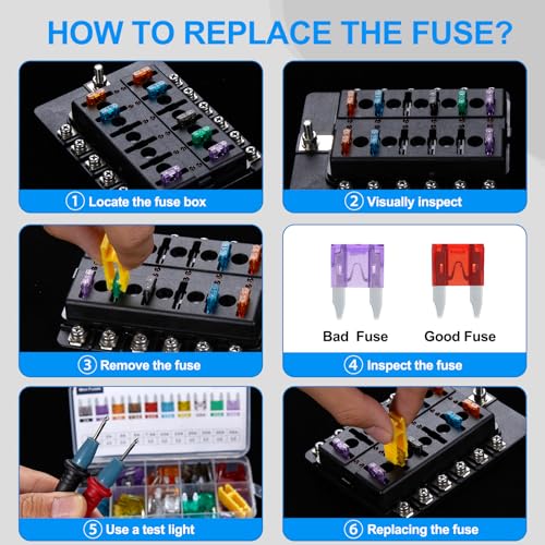 Llezza BXS001 120 Pieces Mini Fuse Kit thumb #5