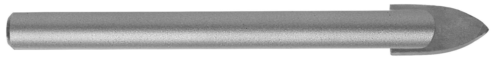 Glass and Tile Drill bit with Carbide tip, Diameter 6 mm, Ideal for Drilling Glass and Ceramics