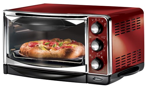 oster red toaster oven