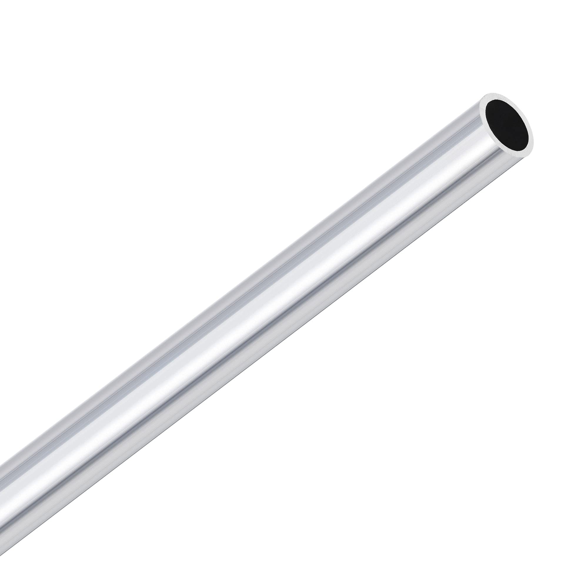 sourcing map 6063 Aluminium Rond Tube 300mm Longueur 19mm OD 5.2-16mm Diamètre Intérieur Sans Couture Aluminium Droit Tuyauterie 9mm ID x 19mm OD