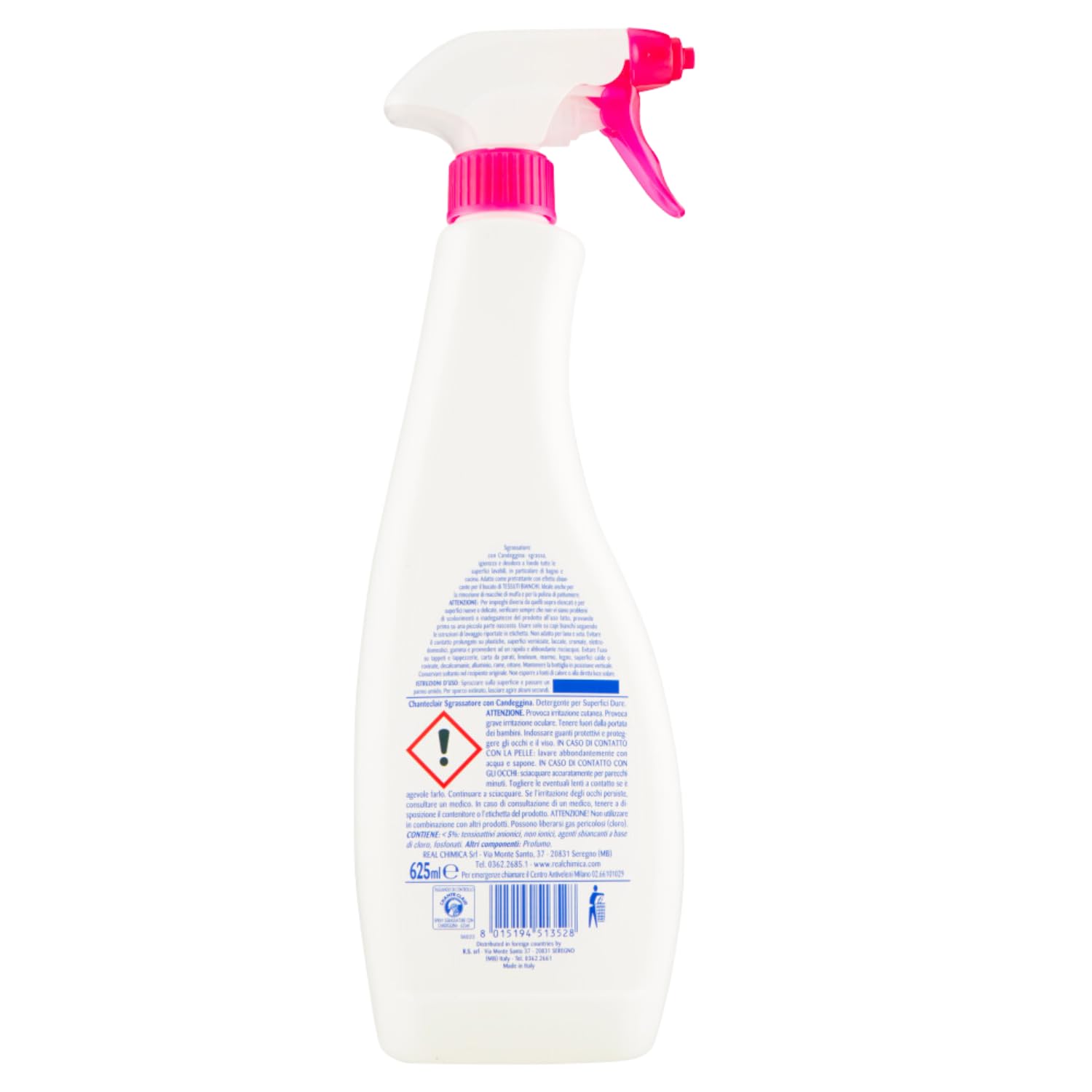 Sgrassatore con Candeggina al Profumo di Bouquet Fiorito 600 ml – Pulizia Profonda e Fragranza Floreale kit con Spugna Brandizzata SPESA & RISPARMIO Inclusa – Variazioni 4/8/12 Pezzi (12)
