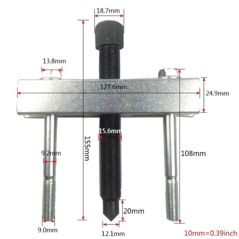 1-4/5 "à 4-4/5" collier de serrage réglable en acier robuste pour conduits de ventilation