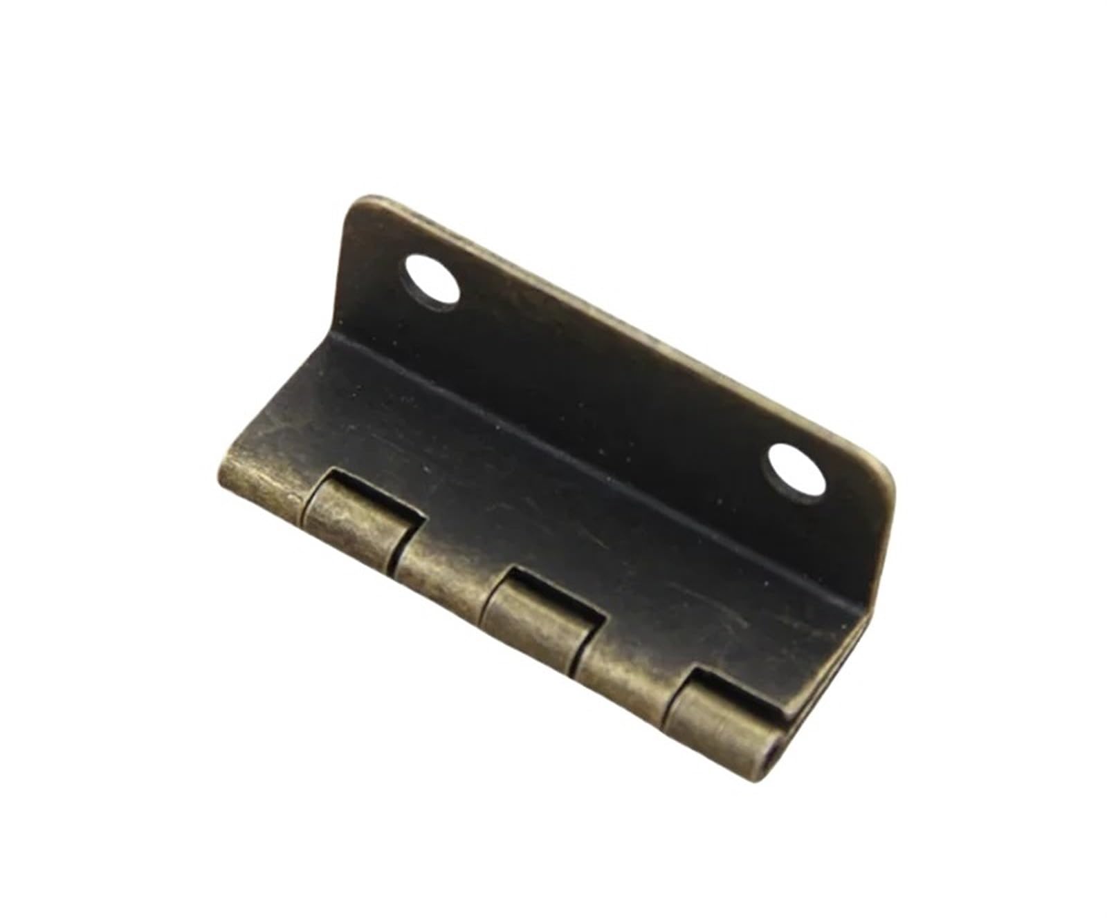 Charnière à trois volets pliante pour boîte en bois, fer plaqué à angle droit, Heye13hj-tong