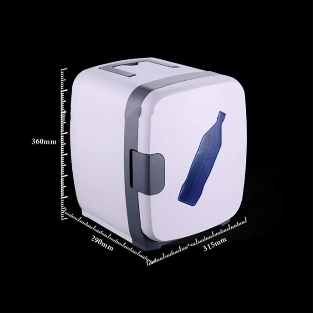 Mini Fridge Cooler | 15L capacity | Compact, Portable and Quiet | AC+ Power Compatibility (White)