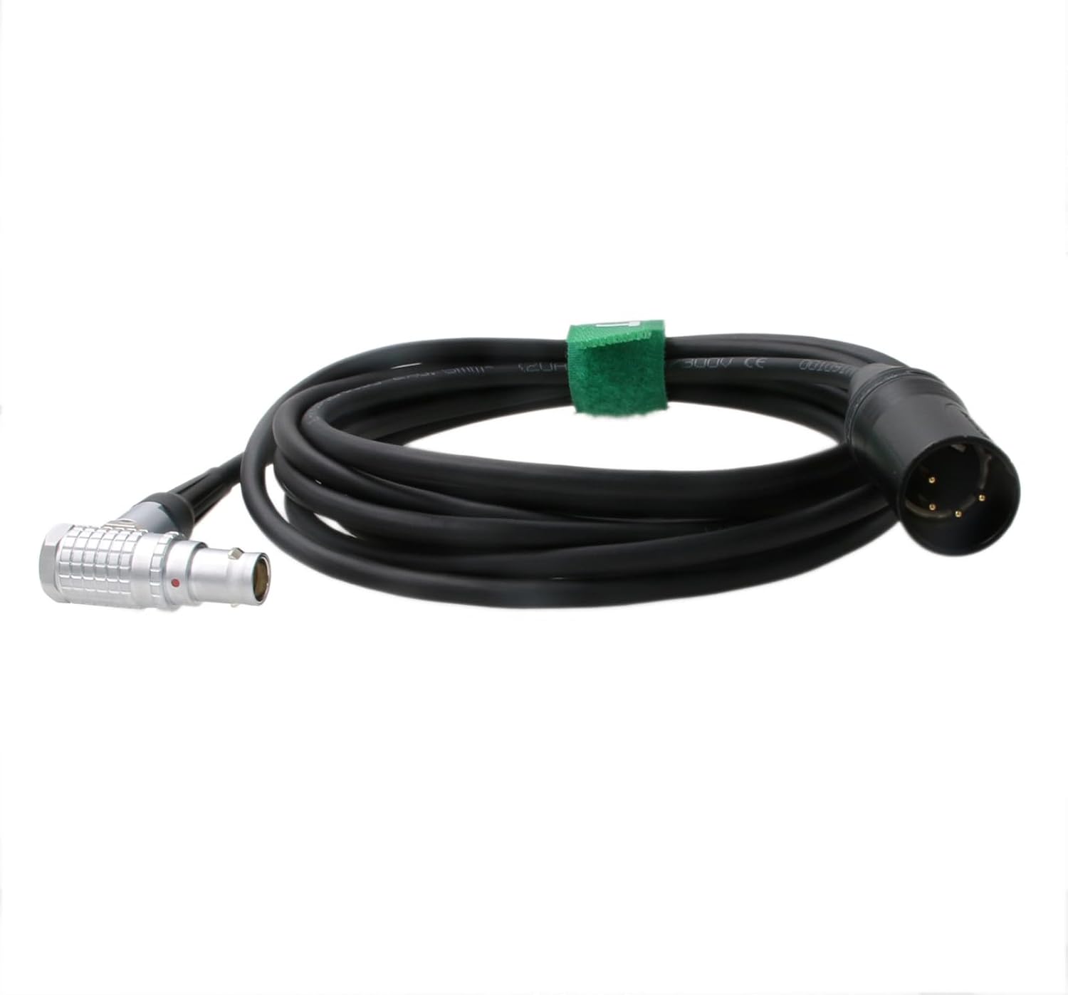 XLR 4 Pin Female 6 Pin Right Angle Power Cable for RED Komodo-X V-Raptor DSMC1 DSMC2 DSMC3, DJI Ronin 4D Camera 5ft